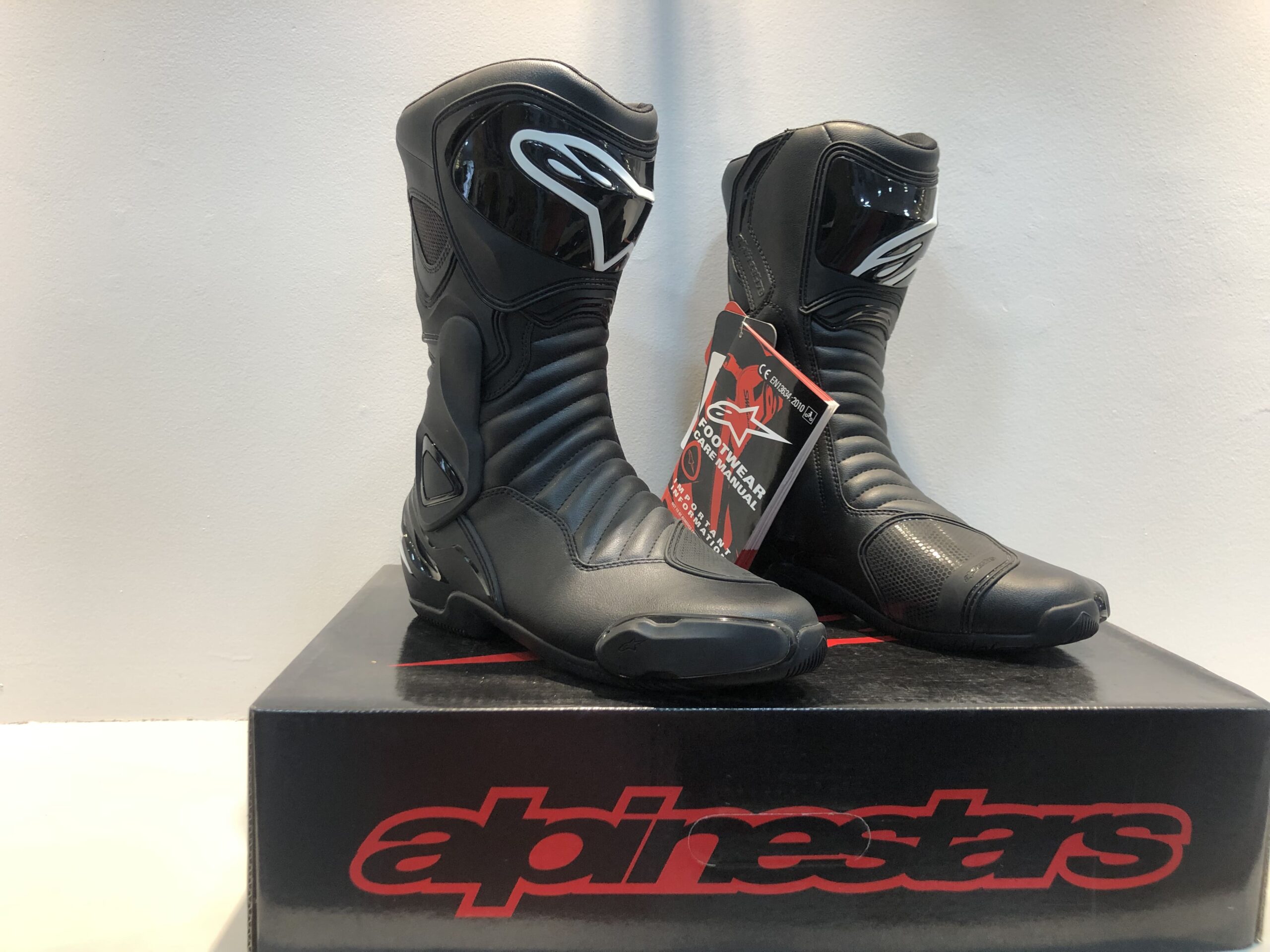 Botas Pista Touring Alpinestars Smx S