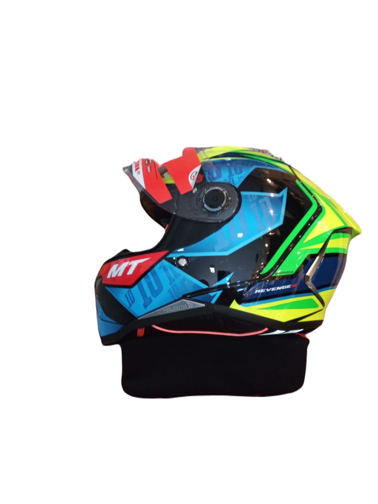 Casco Moto Gp Aleron Mt Helmets Targo S Ece 2206 Calidad - Imagen 2