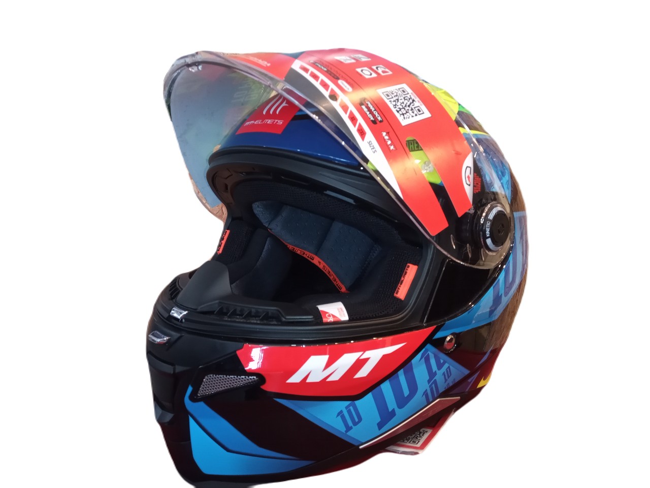 Casco Moto Gp Aleron Mt Helmets Targo S Ece 2206 Calidad